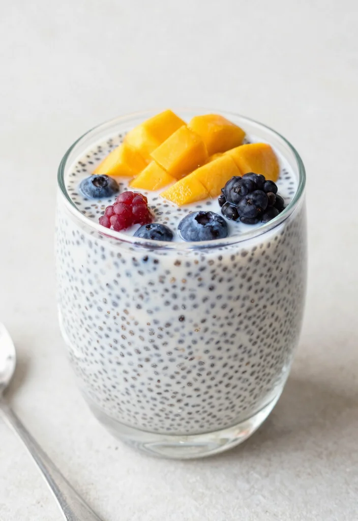 16 Gluten Free Healthy Recipes Easy Everyday Meals - 10. Coconut Chia Seed Pudding 1