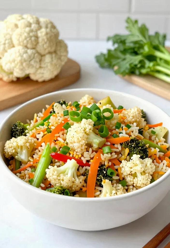 16 Gluten Free Healthy Recipes Easy Everyday Meals - 6. Cauliflower Rice Stir-Fry 1