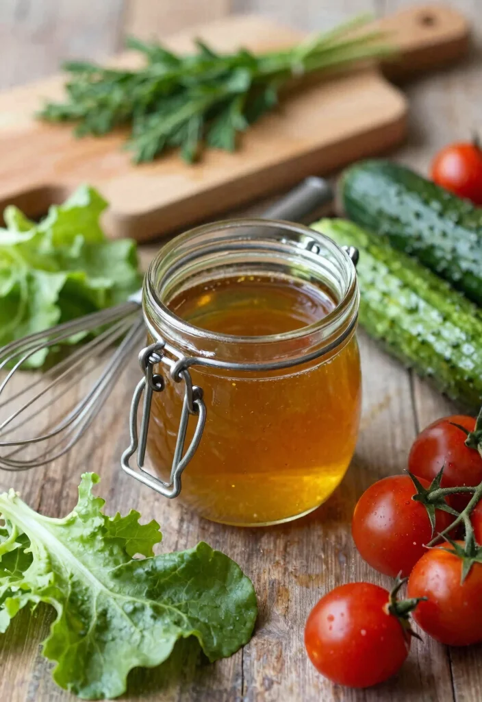 17 Apple Cider Vinegar Recipes for Everyday Wellness - 2. Savory Apple Cider Vinegar Salad Dressing 1