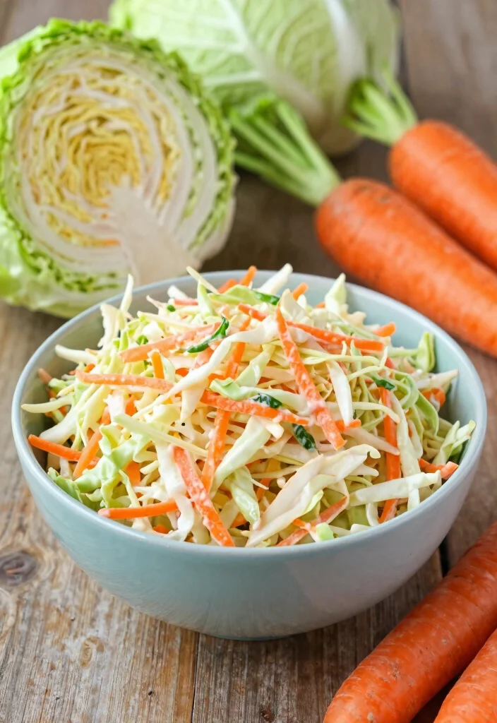 17 Apple Cider Vinegar Recipes for Everyday Wellness - 5. Creamy Apple Cider Vinegar Coleslaw 1