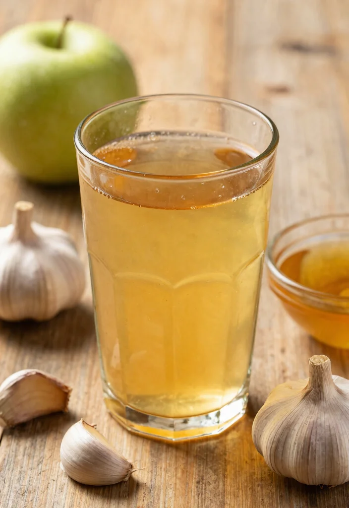 17 Apple Cider Vinegar Recipes for Everyday Wellness - 8. Apple Cider Vinegar and Garlic Immune Booster 1