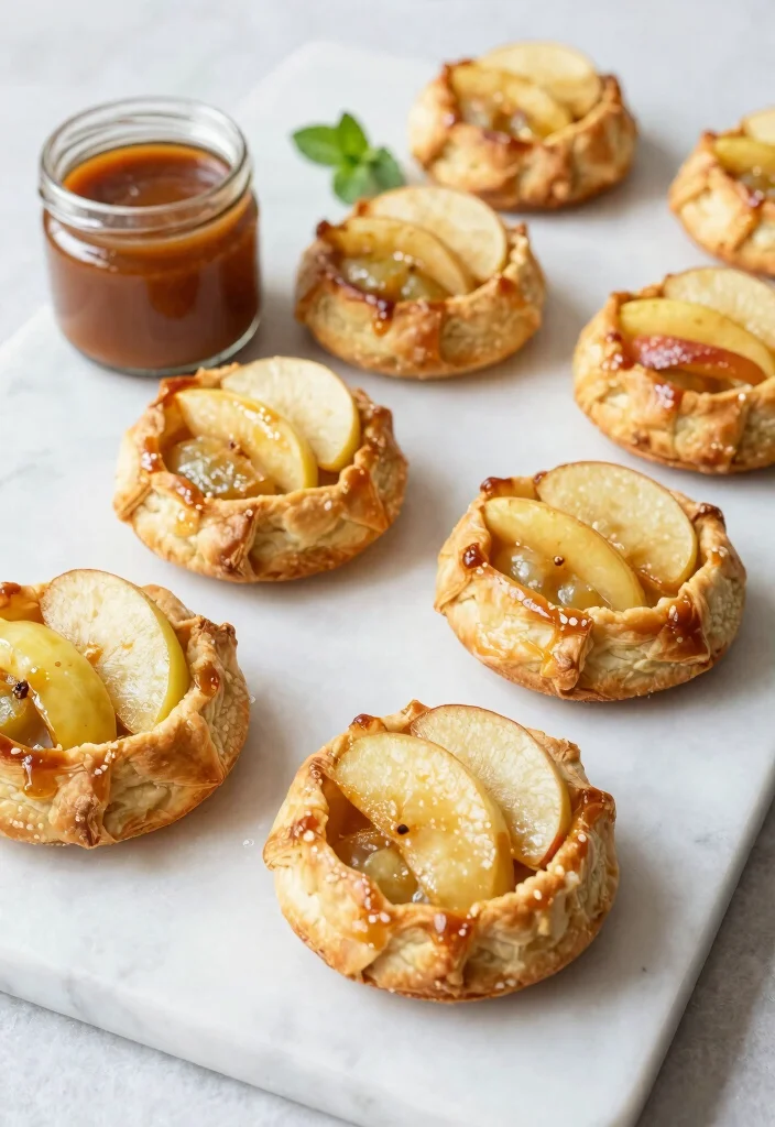 17 Apple Puff Pastry Recipes: Flaky, Quick, and Delicious - 2. Mini Apple Galettes 1