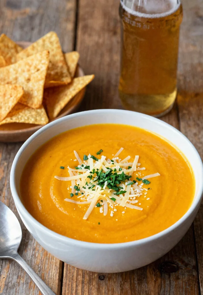 17 Beer Cheese Soup Recipes Rich Creamy Pub Style - 10. Sweet Potato Beer Cheese Soup 1