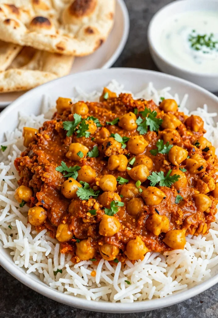 17 Crock Pot Recipes Healthy Simple Slow Cooker Dinners - 15. Chickpea Tikka Masala 1