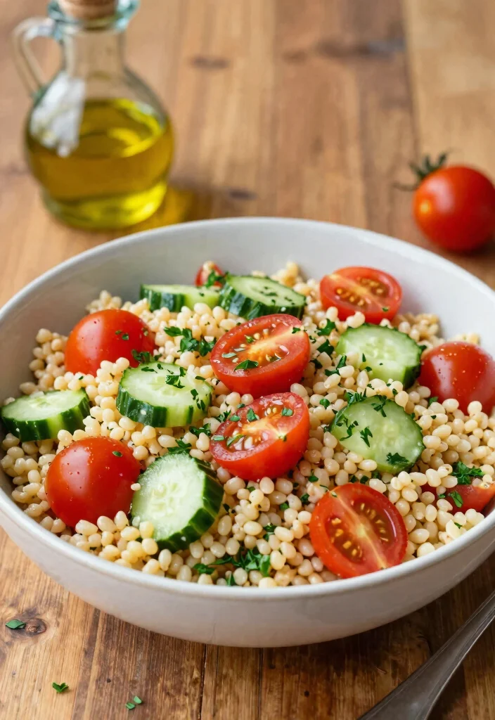 17 Crock Pot Recipes Healthy Simple Slow Cooker Dinners - 4. Mediterranean Couscous Salad 1