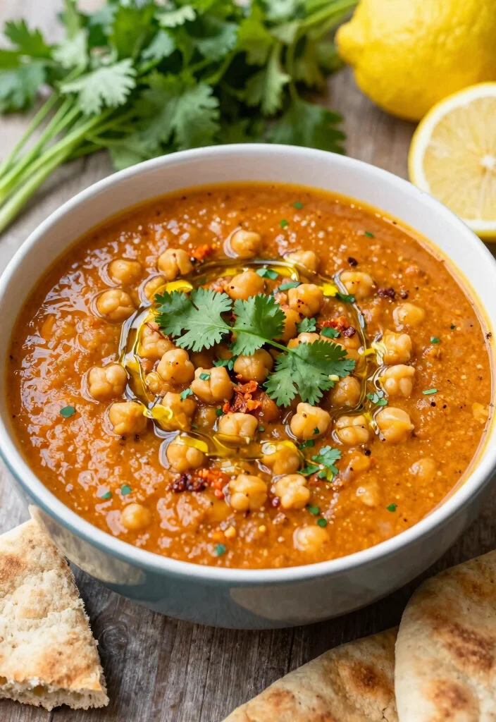 17 Crock Pot Soup Recipes: Simple Slow Simmered Favorites for Healthy Living - 12. Moroccan Chickpea Soup 1