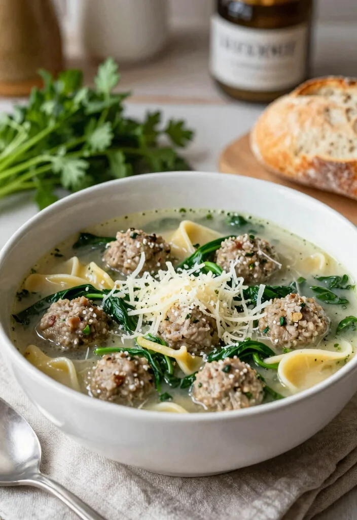 17 Crock Pot Soup Recipes: Simple Slow Simmered Favorites for Healthy Living - 14. Italian Wedding Soup 1