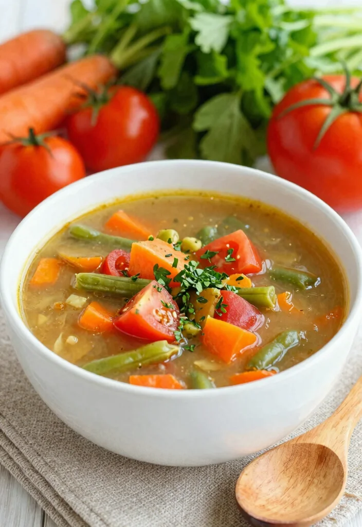 17 Crock Pot Soup Recipes: Simple Slow Simmered Favorites for Healthy Living - 2. Hearty Vegetable Soup 1