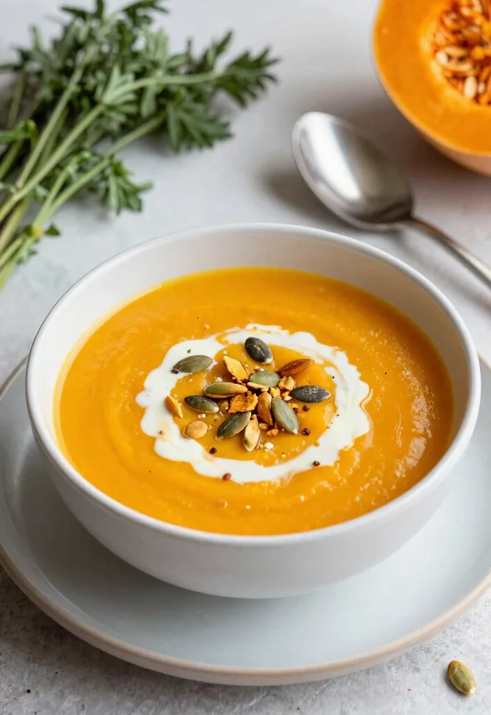 17 Crock Pot Soup Recipes: Simple Slow Simmered Favorites for Healthy Living - 7. Butternut Squash Soup 1