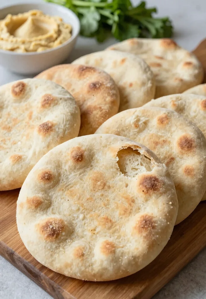 17 Gluten Free Sourdough Recipes Artisan and Flavorful - 15. Gluten Free Sourdough Pita Bread 1