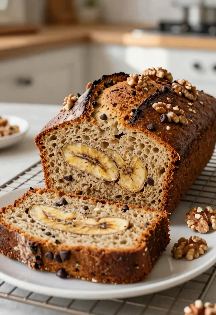 17 Gluten Free Sourdough Recipes Artisan and Flavorful - 4. Sweet Gluten Free Sourdough Banana Bread 1