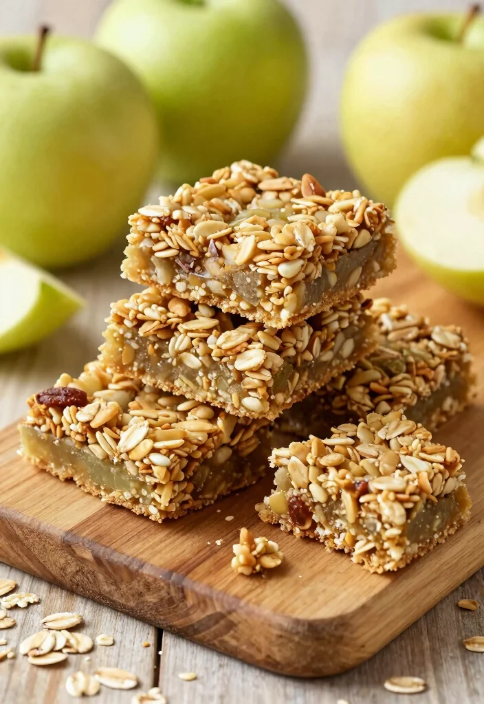 17 Granny Smith Apple Recipes Tart Fresh and Versatile - 12. Granny Smith Apple Granola Bars 1
