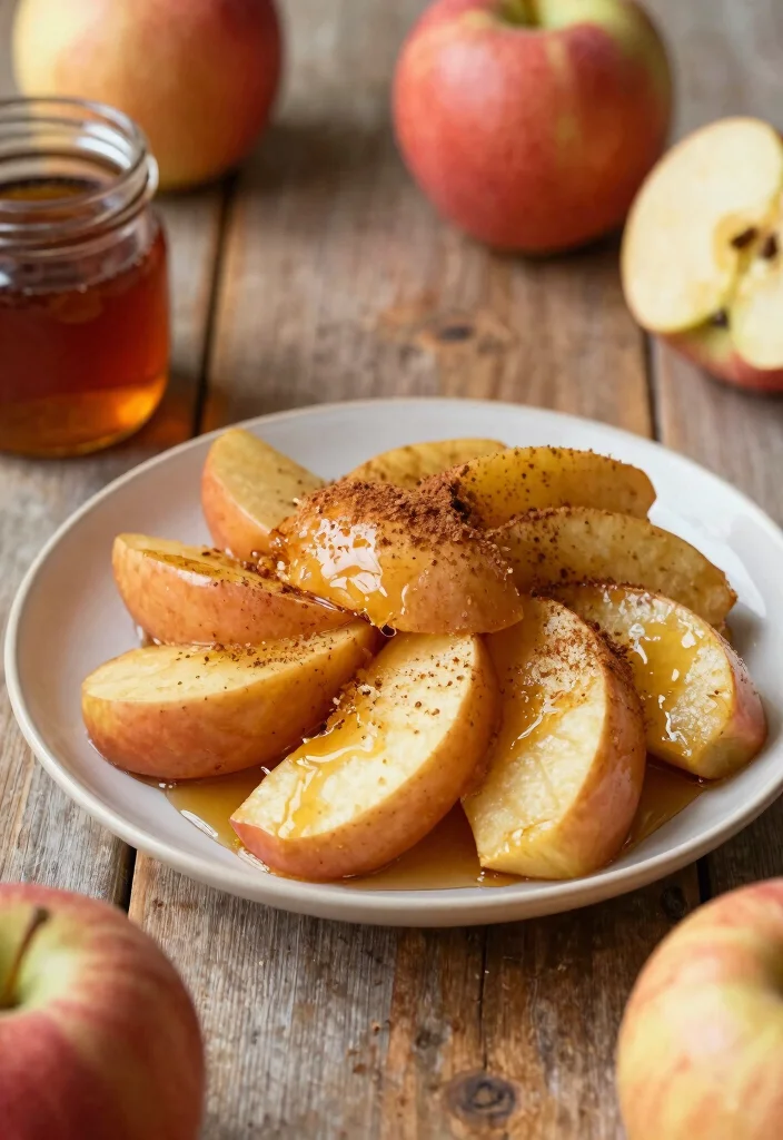 18 Apple Dessert Recipes Easy Sweet Crowd Pleasers - 16. Maple Glazed Apple Slices 1