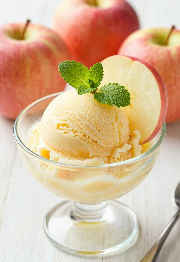 18 Apple Dessert Recipes Easy Sweet Crowd Pleasers - 18. Apple Sorbet 1