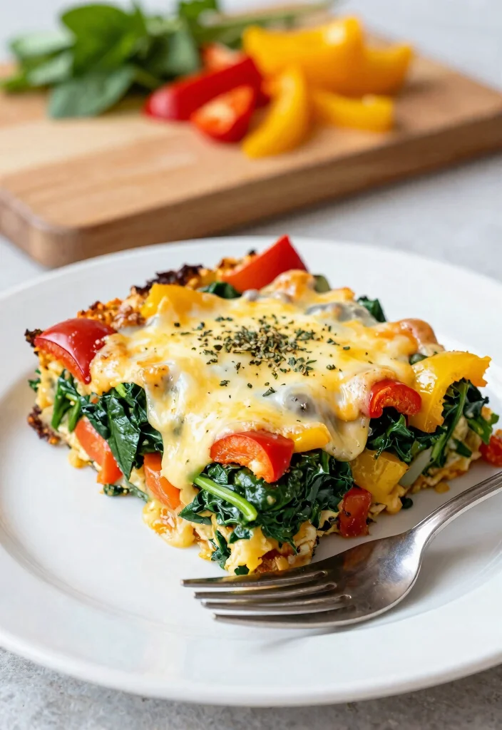 18 Brunch Recipes for a Crowd: Easy Make Ahead Ideas - 1. Veggie-Loaded Breakfast Casserole 1