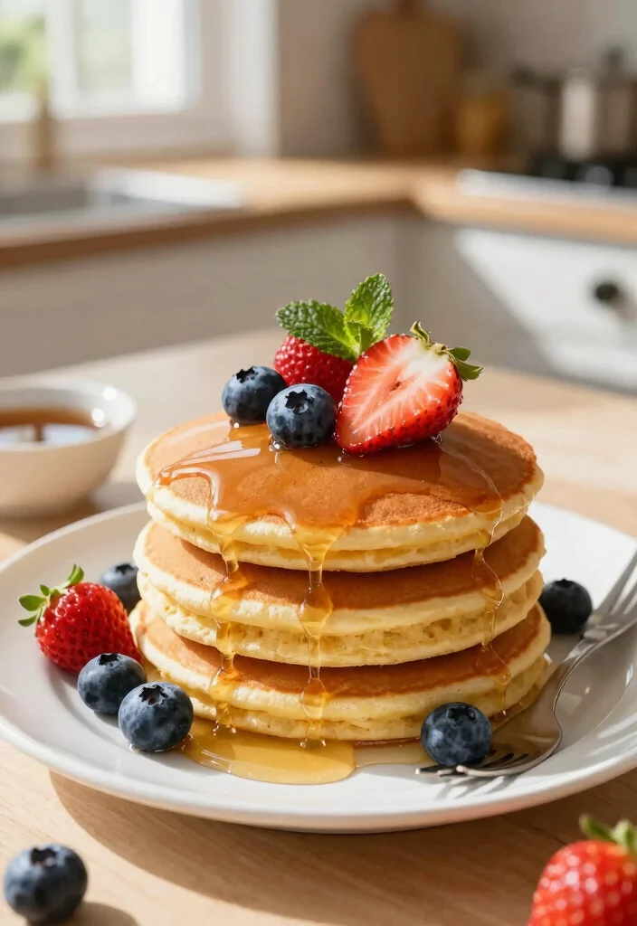 18 Brunch Recipes for a Crowd: Easy Make Ahead Ideas - 3. Fluffy Vegan Pancakes 1