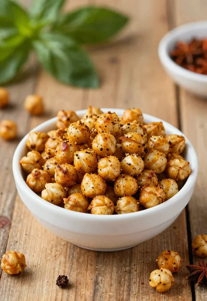 18 Brunch Recipes for a Crowd: Easy Make Ahead Ideas - 7. Spicy Roasted Chickpeas 1