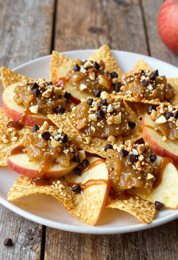 18 Canned Apple Pie Filling Recipes Fast and Foolproof - 7. Apple Nachos 1