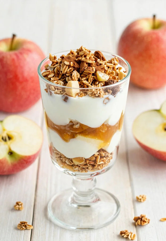 18 Canned Apple Pie Filling Recipes Fast and Foolproof - 9. Apple Yogurt Parfait 1
