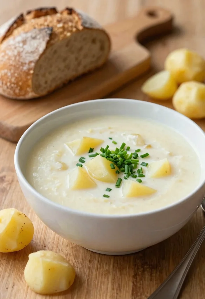 18 Creamy Vegetable Soup Recipes Hearty Healthy Comfort - 2. Creamy Potato and Leek Soup 1