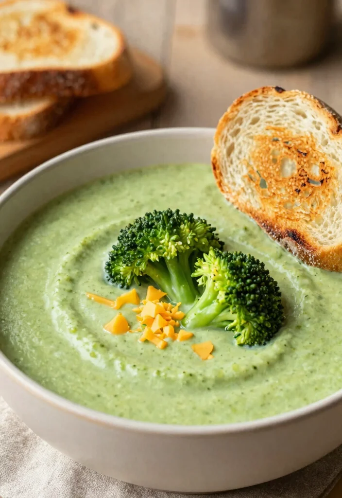 18 Creamy Vegetable Soup Recipes Hearty Healthy Comfort - 4. Creamy Broccoli and Cheddar Soup 1