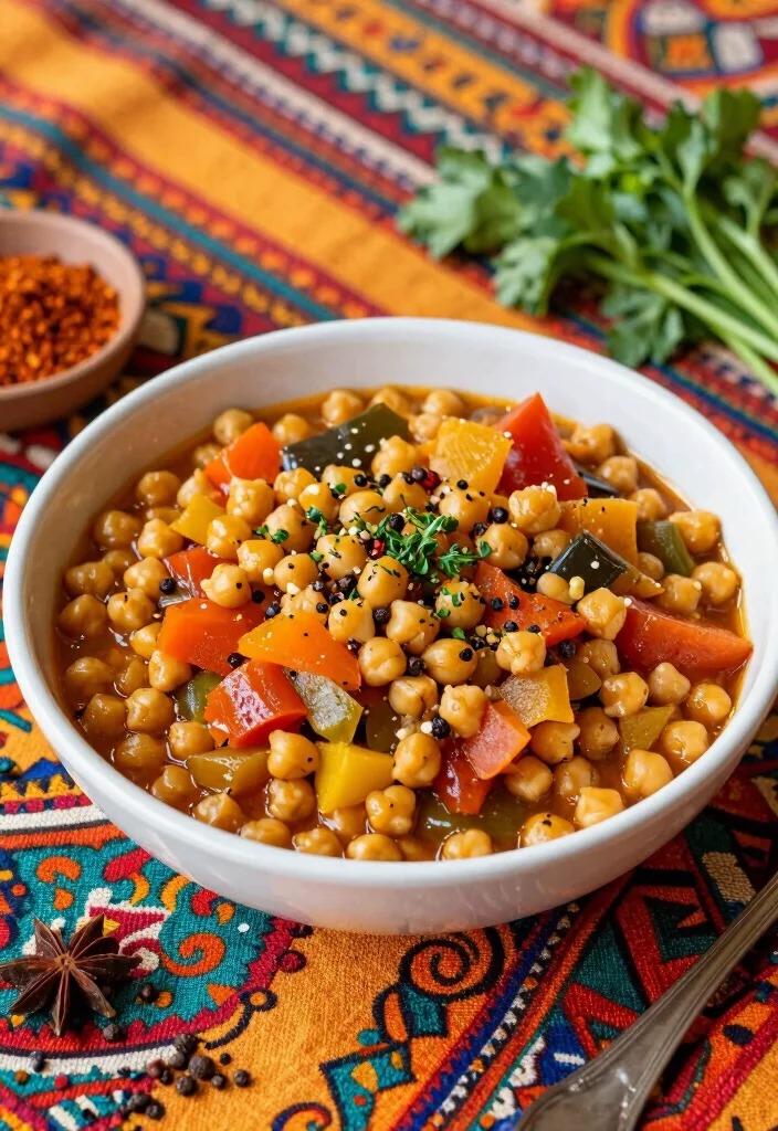 18 Fall Slow Cooker Recipes: Cozy Set-and-Forget Meals - 10. Moroccan Chickpea Stew 1