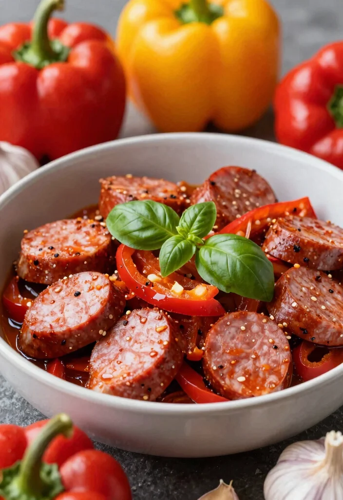 18 Fall Slow Cooker Recipes: Cozy Set-and-Forget Meals - 11. Italian Sausage and Peppers 1