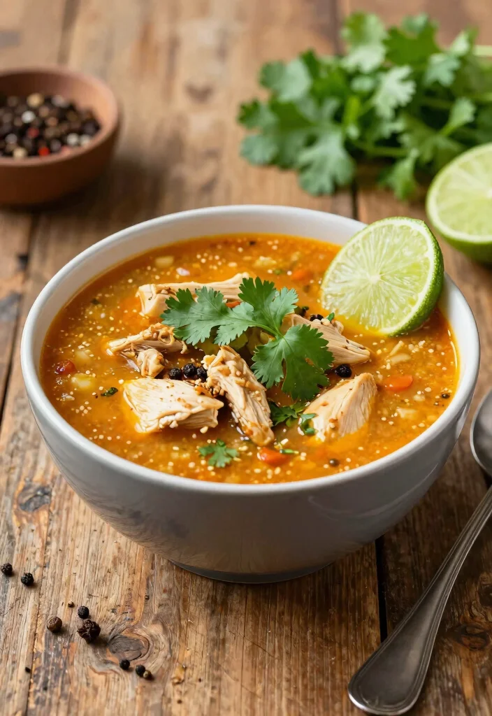 18 Fall Slow Cooker Recipes: Cozy Set-and-Forget Meals - 16. Chili Lime Chicken Soup 1