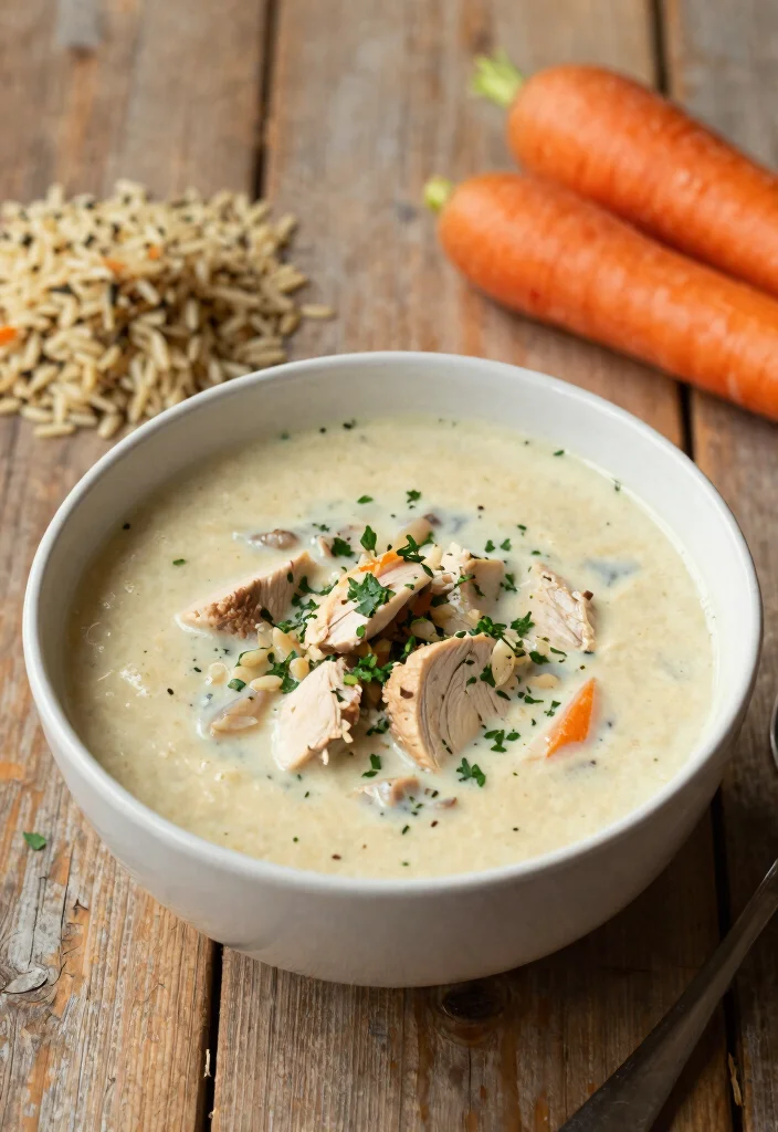 18 Fall Slow Cooker Recipes: Cozy Set-and-Forget Meals - 4. Chicken and Wild Rice Soup 1