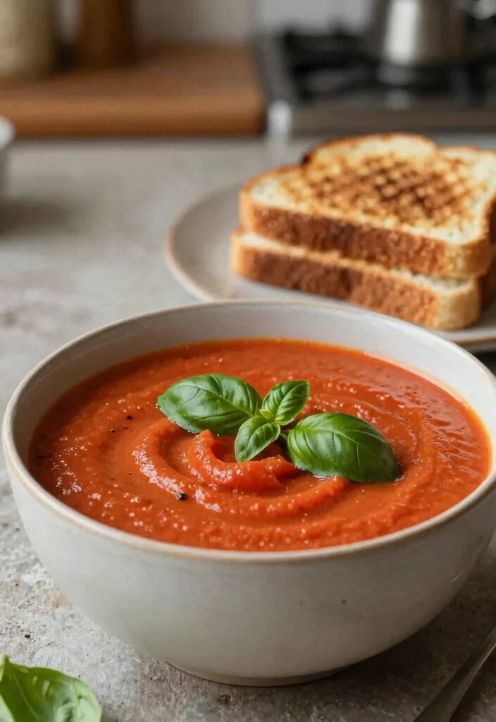18 Fall Slow Cooker Recipes: Cozy Set-and-Forget Meals - 8. Creamy Tomato Basil Soup 1