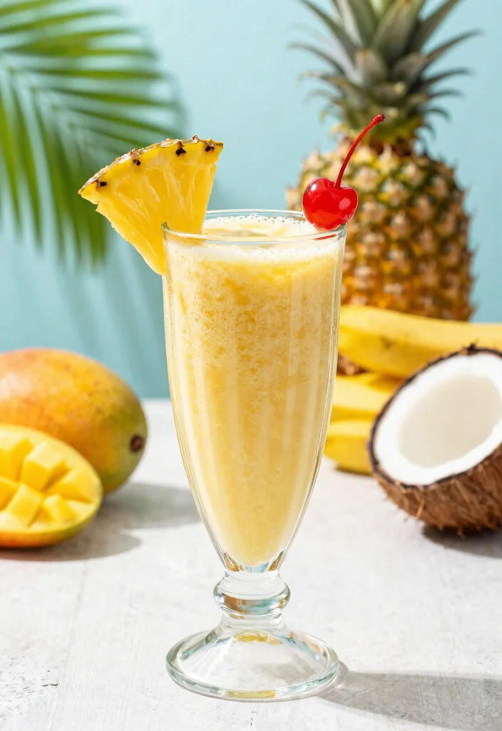 18 Fruit Smoothie Recipes Healthy Fresh and Energizing - 1. Tropical Paradise Smoothie 1