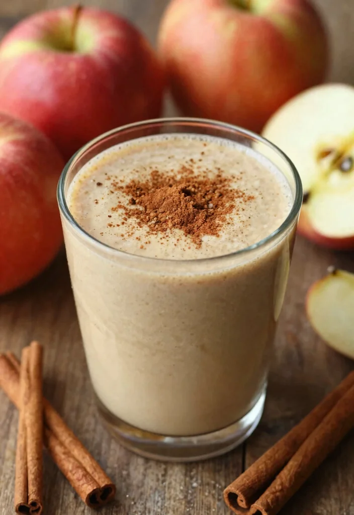 18 Fruit Smoothie Recipes Healthy Fresh and Energizing - 12. Spiced Apple Cinnamon Smoothie 1