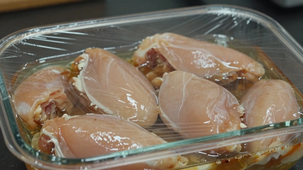 Air Fryer Grilled Chicken With Real Grill Flavor - Step 2: Marinate Chicken 1