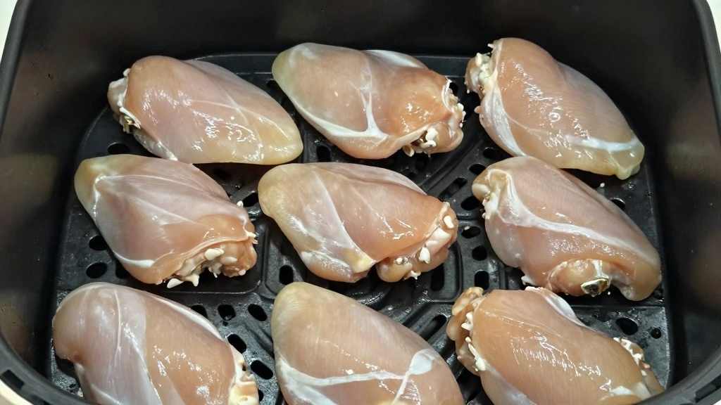 Air Fryer Grilled Chicken With Real Grill Flavor - Step 4: Arrange Chicken in Air Fryer 1