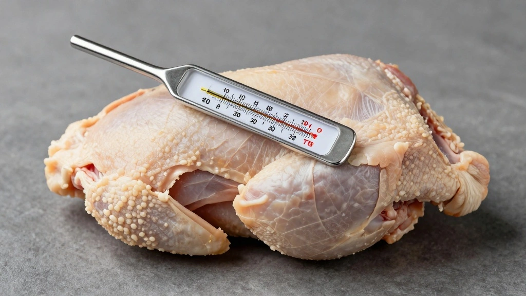 Air Fryer Grilled Chicken With Real Grill Flavor - Step 7: Check Temperature 1