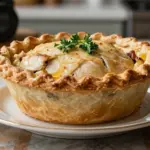 Chicken Pot Pie With Pie Crust Like a Classic Dinner