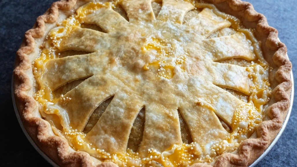 Chicken Pot Pie With Pie Crust Like a Classic Dinner - Step 8: Crimp and Vent the Pie 1