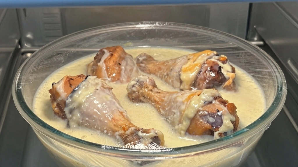 Crispy Air Fryer Fried Chicken Without the Mess - Step 1: Marinate the Chicken 1