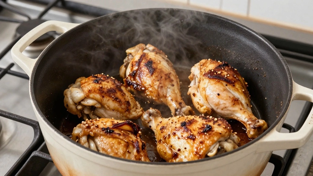 Dutch Oven Chicken Made for Slow Cozy Meals - Step 2: Brown the Chicken 1