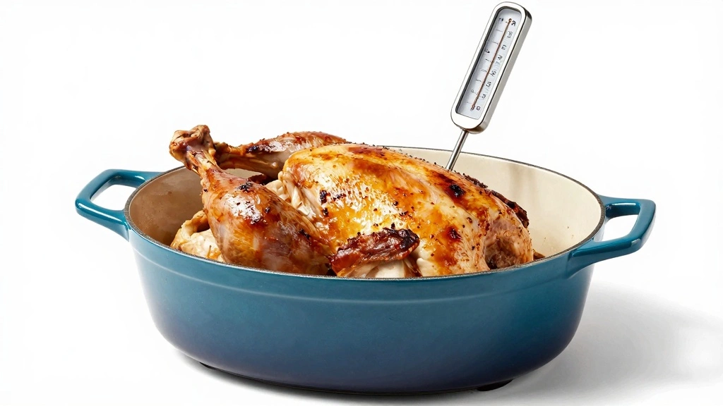 Dutch Oven Chicken Made for Slow Cozy Meals - Step 7: Check for Doneness 1