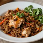 Ground Chicken Crockpot Meal for Hands Off Cooking