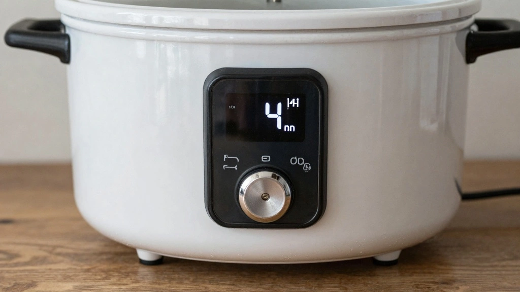 Ground Chicken Crockpot Meal for Hands Off Cooking - Step 5: Set Cooking Temperature 1