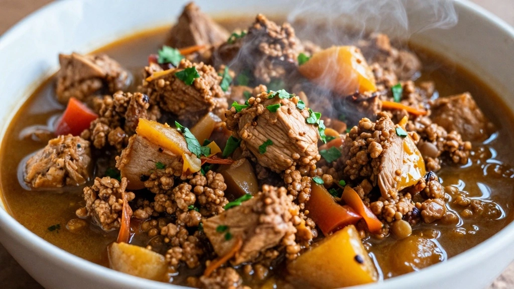 Ground Chicken Crockpot Meal for Hands Off Cooking - Step 8: Serve the Dish 1