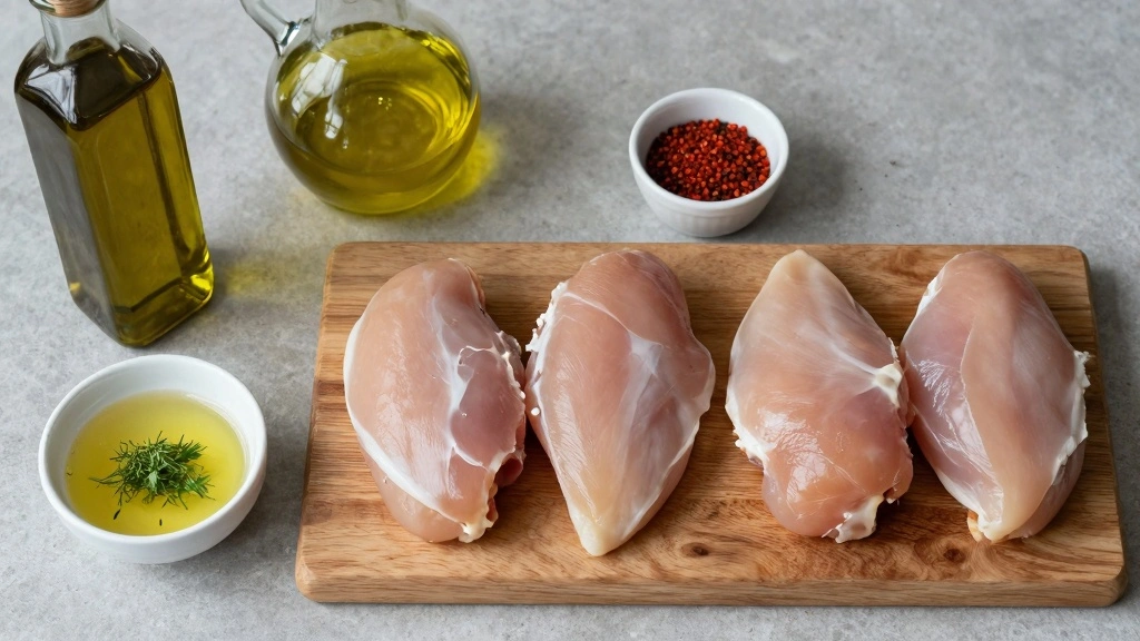 Juicy Chicken Breast Cooked Just Right - Step 1: Prepare Ingredients 1