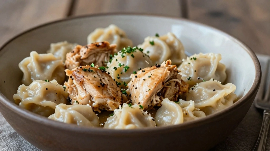 Old Fashioned Chicken and Dumplings Like Grandma Made - Step 8: Finish and Serve 1
