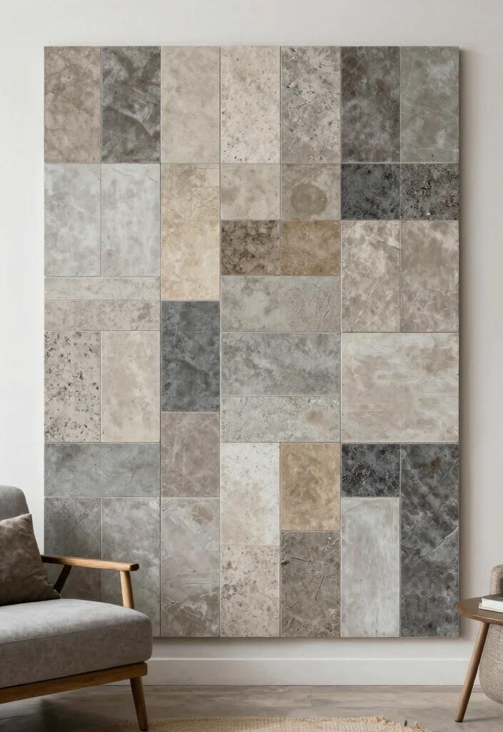 15 Concrete Wall Decor Ideas With Industrial Edge - 13. Concrete Tiles 1