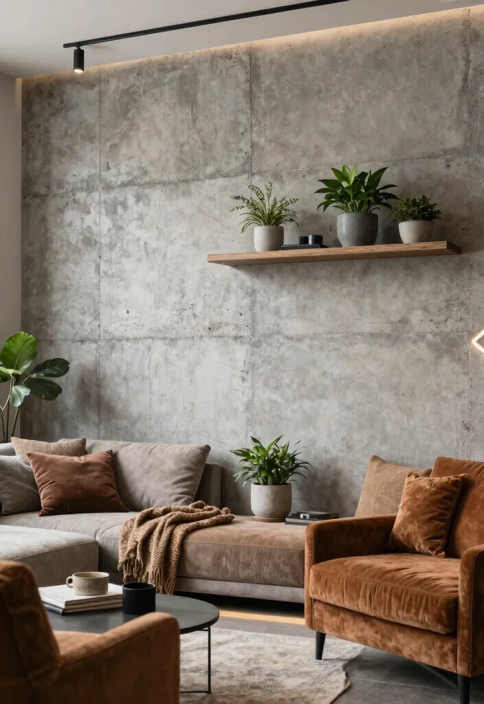 15 Concrete Wall Decor Ideas With Industrial Edge - Conclusion 1