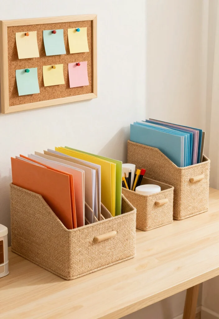 16 Classroom Desk Setup Ideas That Boost Focus & Style - 11. Organizer Oasis 1