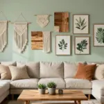 16 Organic Modern Wall Decor Ideas With Earthy Elegance