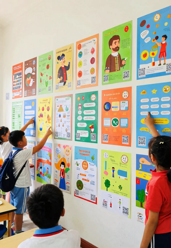 17 Classroom Wall Art Ideas That Inspire Students Daily - 2. Educational Posters with a Twist 1